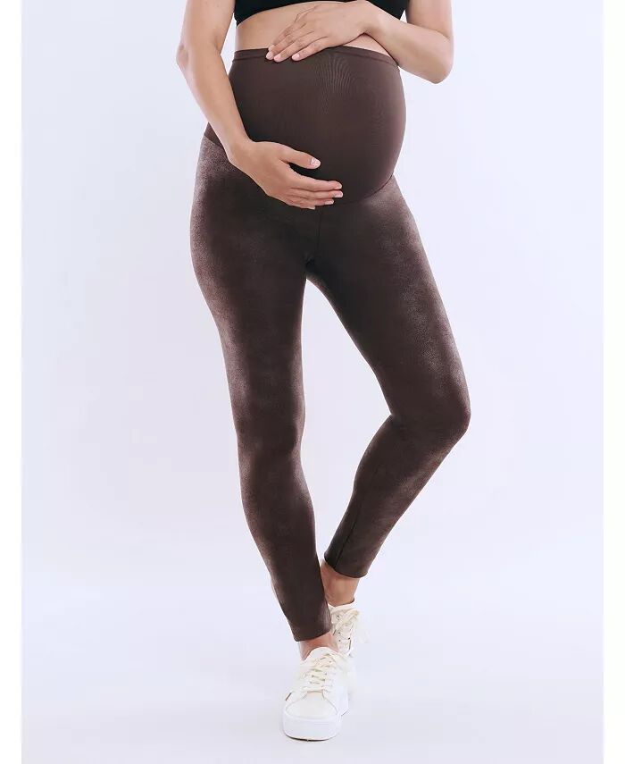 

Женские леггинсы Secret Fit Over the Belly с покрытием полной длины - Материнство Материнство Motherhood Maternity, коричневый