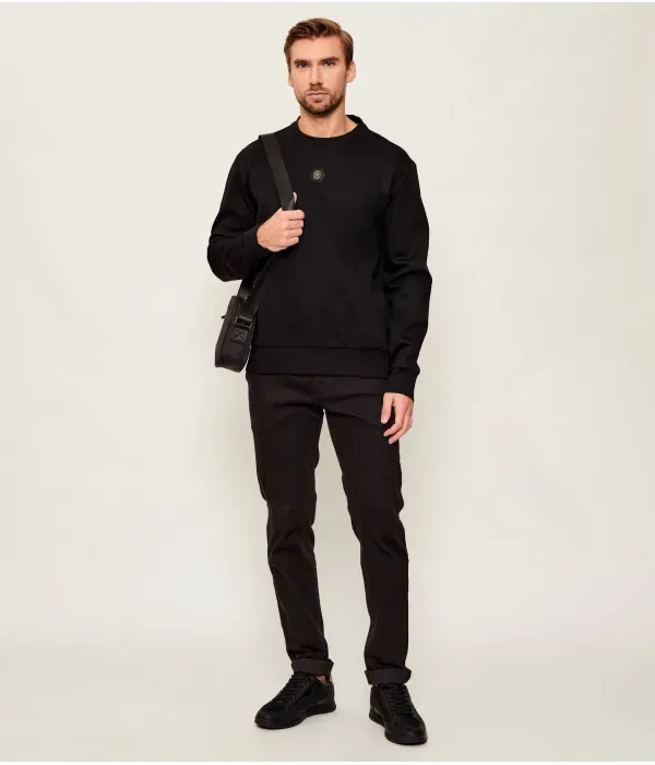 Толстовка будущего relaxed fit Boss Green, черный — фото 2