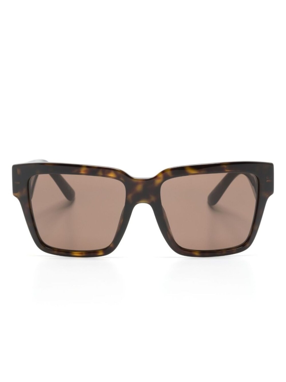 

Dolce & Gabbana Eyewear солнцезащитные очки в массивной оправе, коричневый