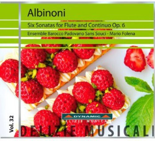 

CD диск Albinoni / Folena: Six Sonatas for Flute & Continuo Op 6