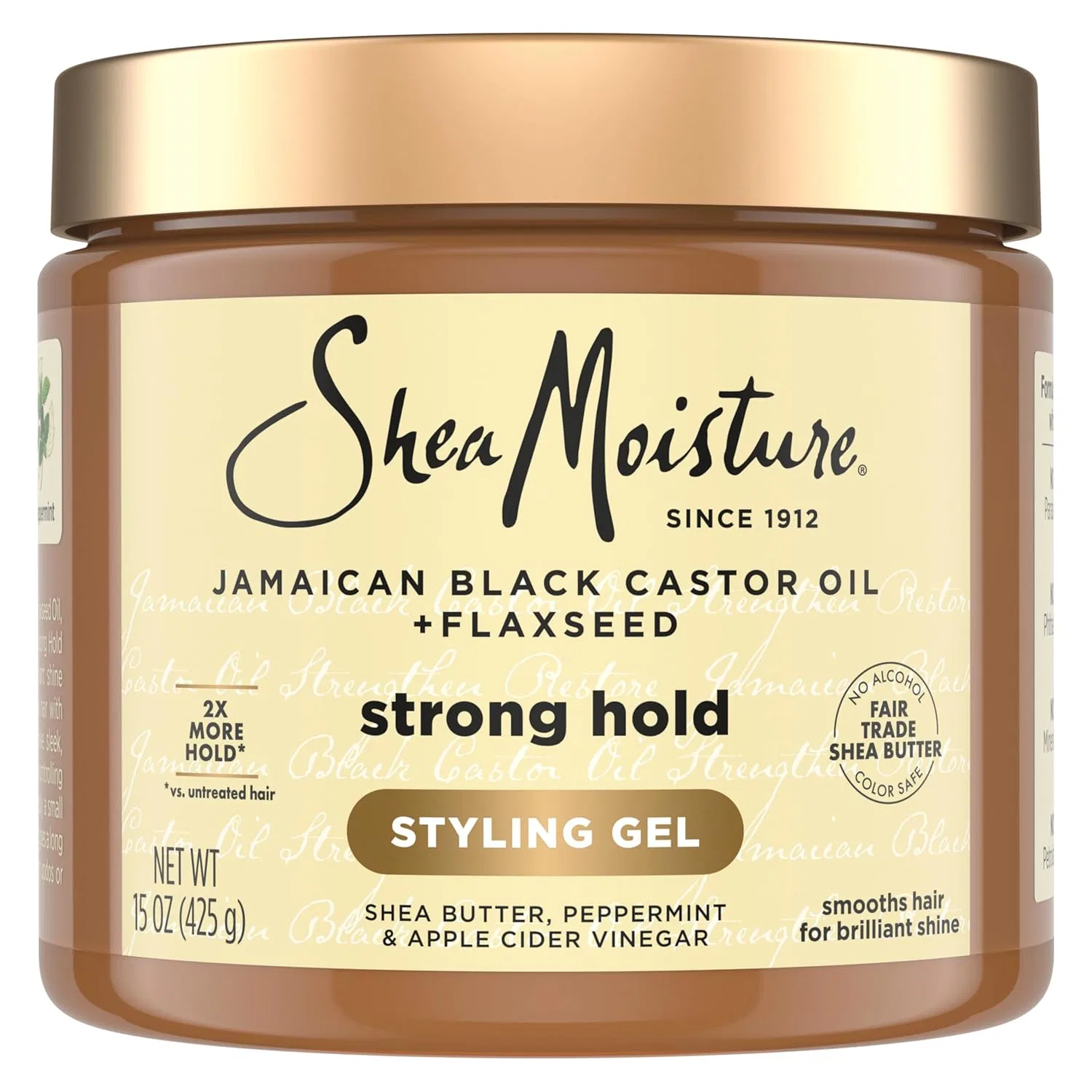 Гель для укладки волос «Jamaican Black Castor Oil and Flaxseed» 15 унций от SheaMoisture Shea Moisture