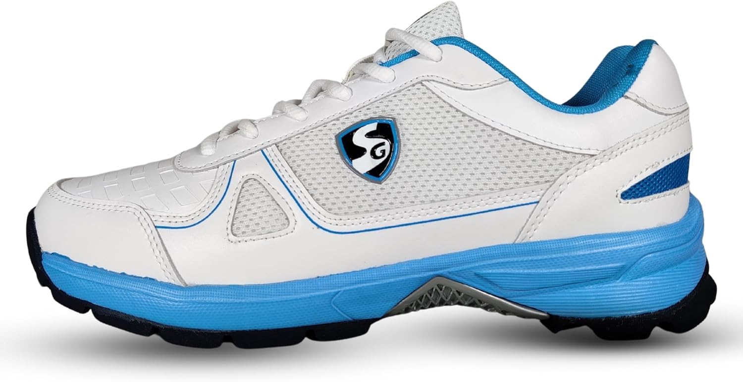 

Крикетные бутсы SG Scorer 6.0 с резиновыми шипами, белый/черный