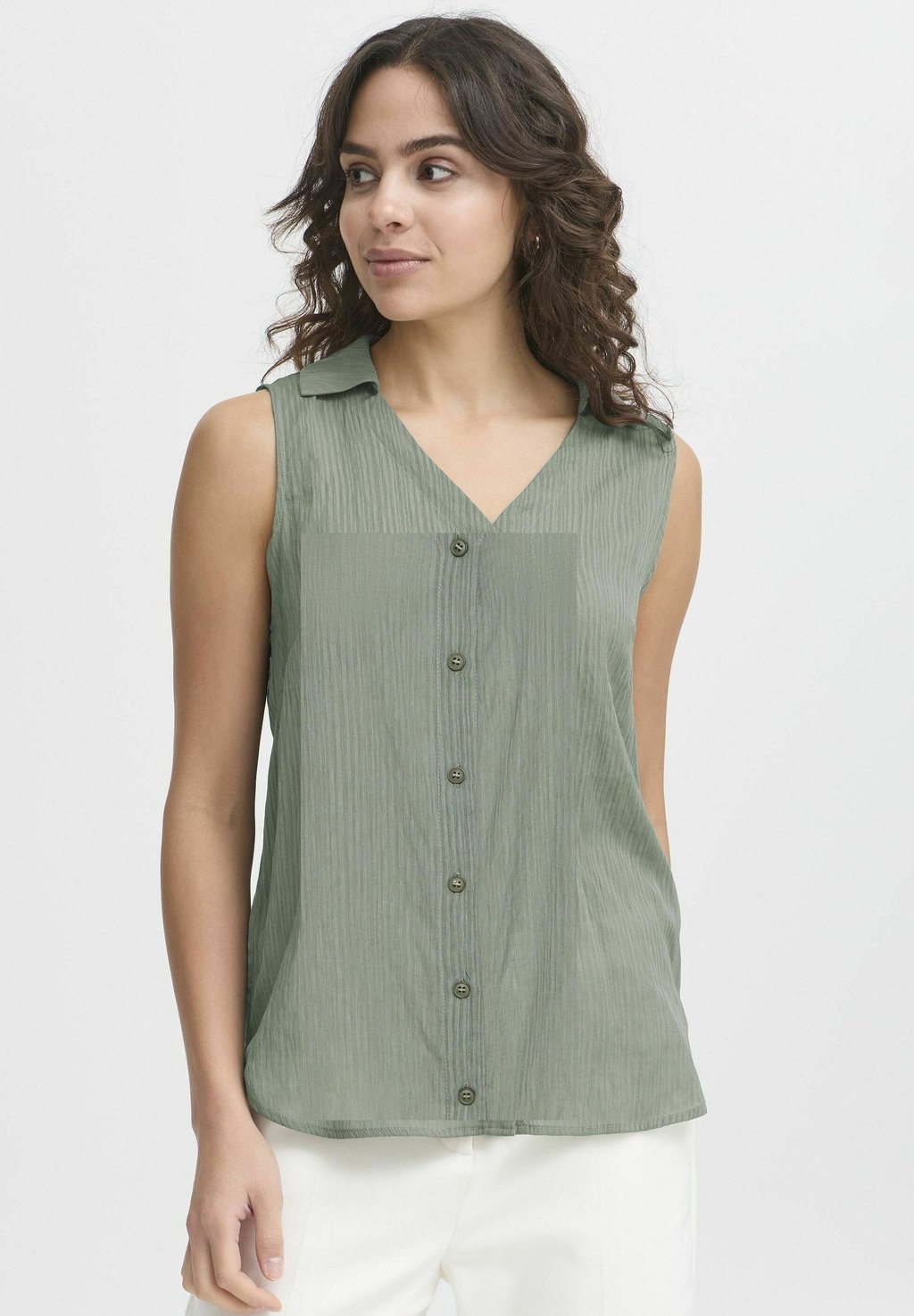 

Топ FRVINA - Button-down blouse Fransa, цвет Agave Green