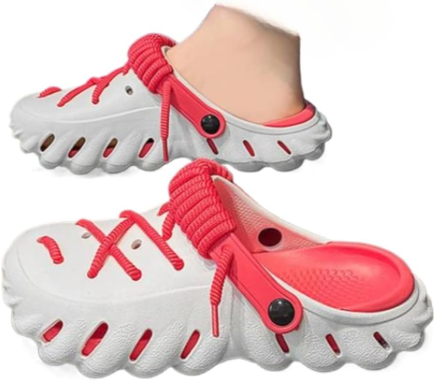 

Мужские повседневные сабо Geerta с вырезами, комфортные и дышащие, для мужчин и студентов, модная обувь на лето, для пляжа и отпуска, уникальные шлепанцы с толстой подошвой, популярные сандалии, красный