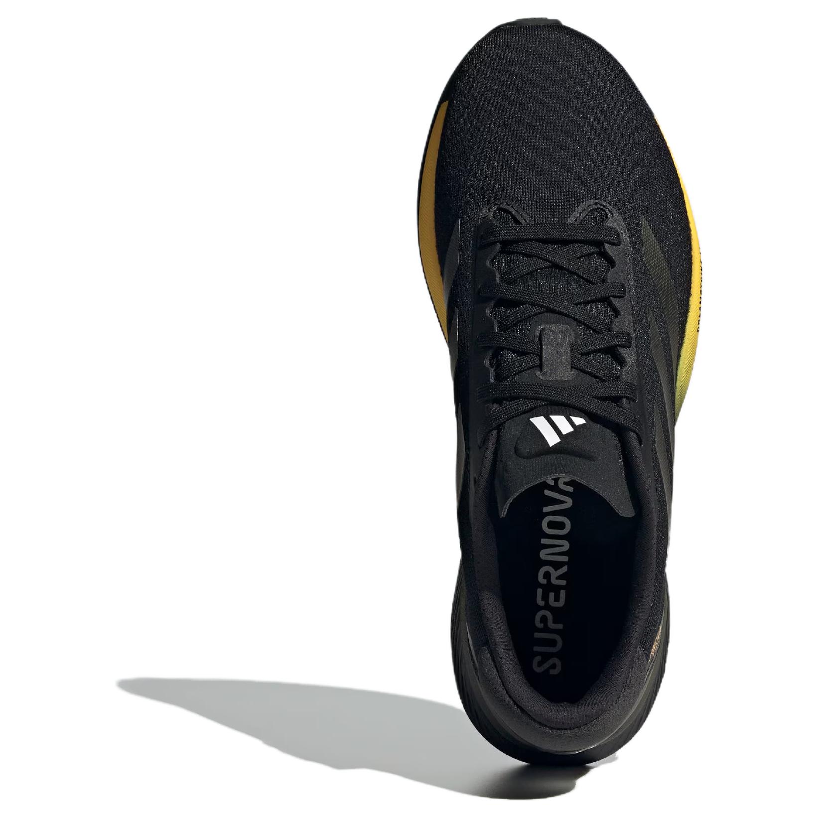 

Adidas Supernova Eterno Противоскользящие Износостойкие Низкие Кроссовки для Бега Мужские Черные Золотые