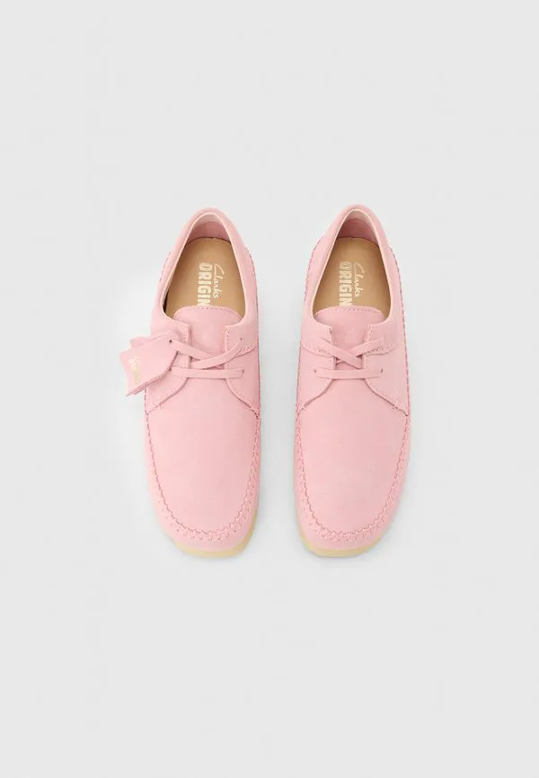 Повседневные ботинки на шнуровке weaver Clarks Originals, Pink — фото 4
