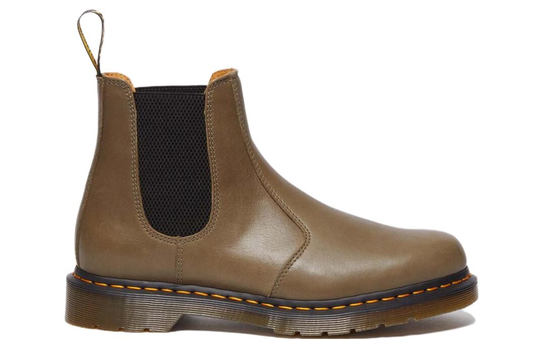 Ботинки Челси Dr.Martens 2976 унисекс, Olive — фото 2