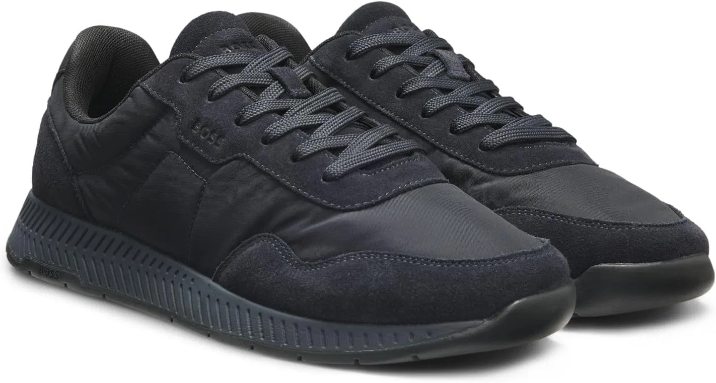 Мужские кроссовки BOSS Titanium Runn sdnypa, Darkblue — фото 3