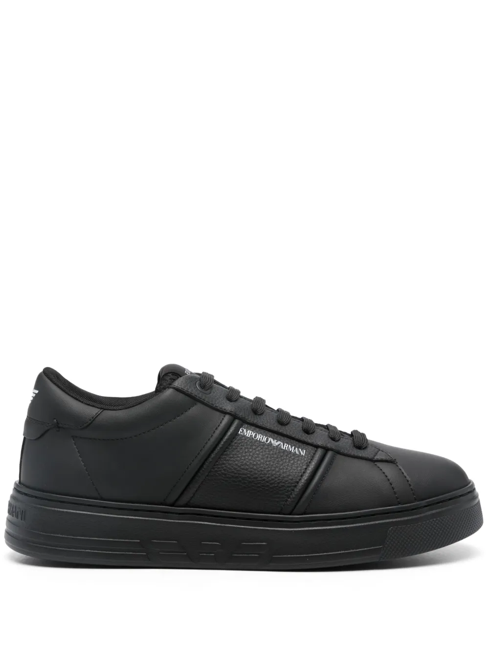 

Кроссовки с логотипом EMPORIO ARMANI, черный