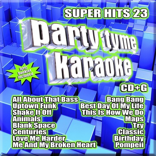 

CD диск Party Tyme Karaoke: Super Hits 23 / Various: Party Tyme Karaoke: Super Hits 23