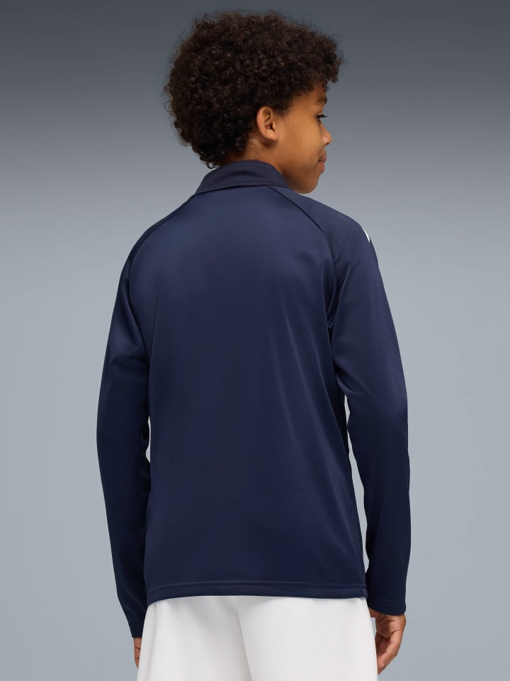 Puma Темно-синяя спортивная куртка — фото 4