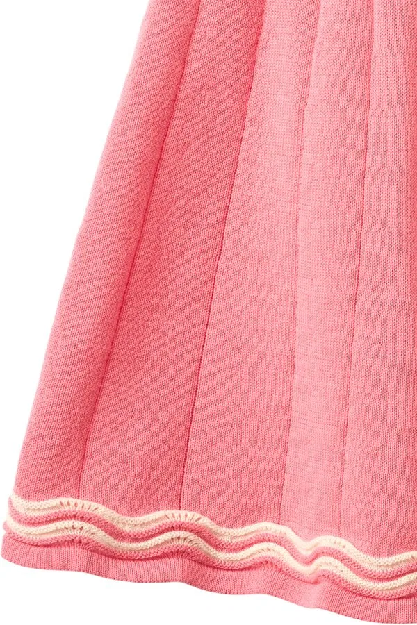 Теннисная юбка мини-юбка Copenhagen Colors, Pink/Cream — фото 3