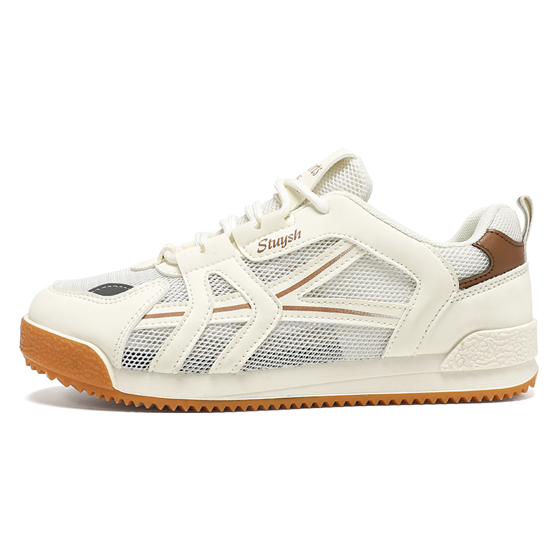 

Дышащие амортизирующие износостойкие детские повседневные кроссовки Kids' FIRS Kids, бежевый/хаки