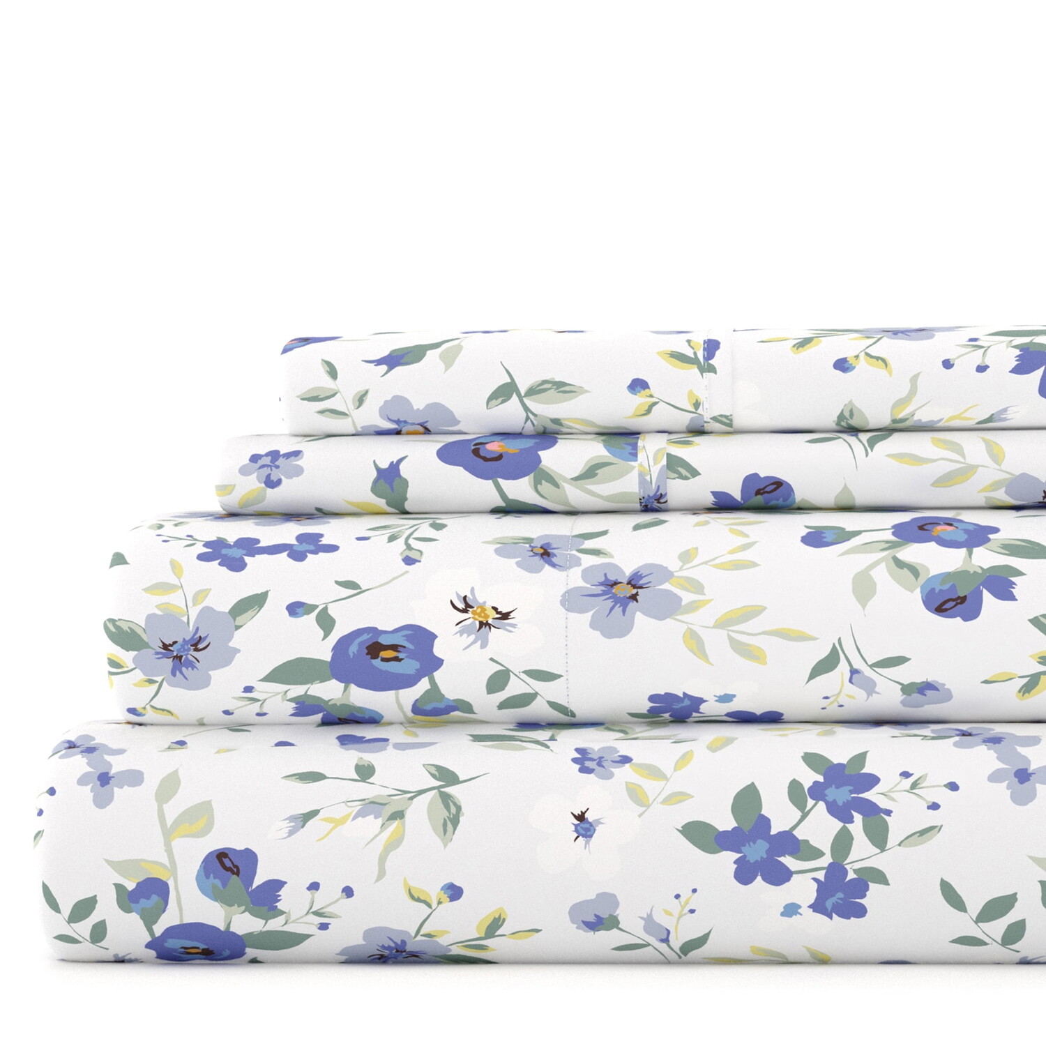

Комплект постельного белья из микрофибры Noble Linens, голубой