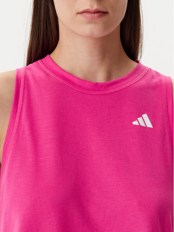 Техническая футболка стандартный крой Train Essentials Boxy Workout JL7680 Adidas, розовый — фото 4