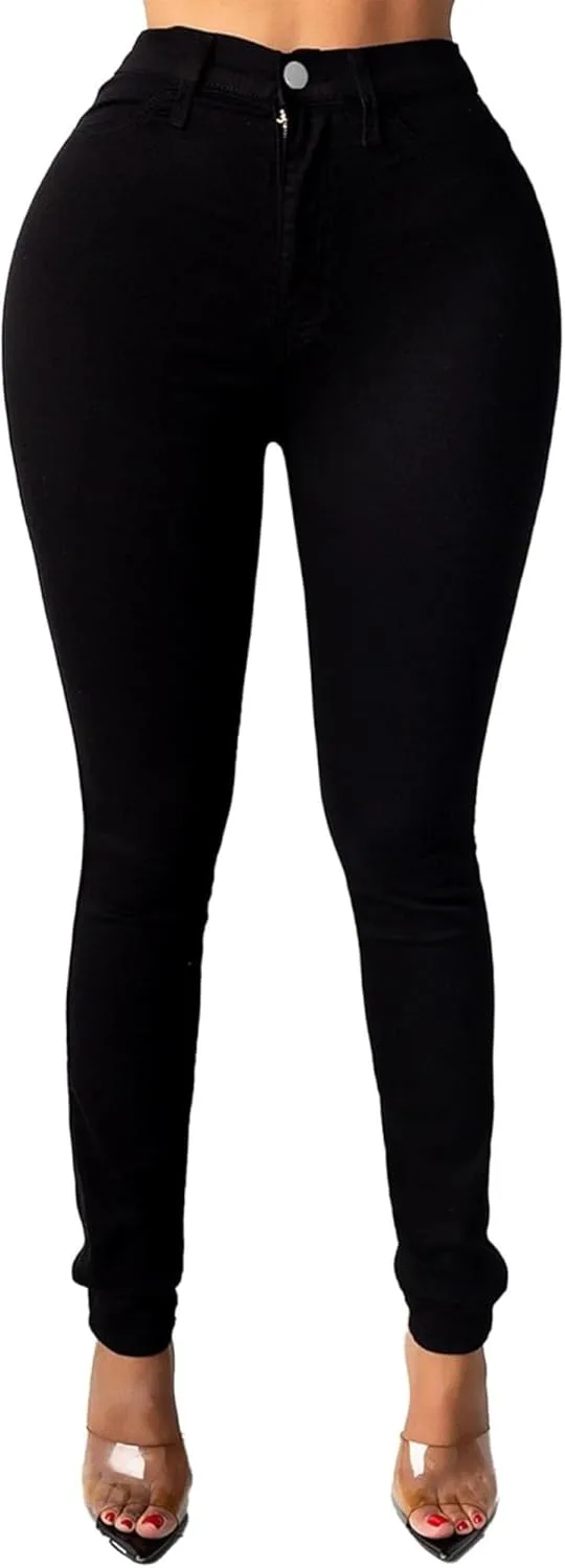 

DGHM-JLMY женские джинсовые леггинсы с карманами