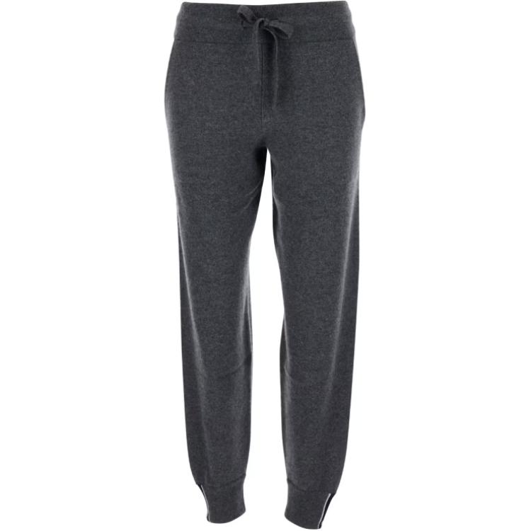 

Брюки с завязками суженные THOM BROWNE, серый