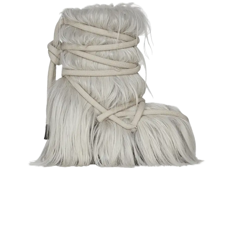 

Ботинки Rick Owens Wmns Lunar Mega Tractor Boot Pearl, белый