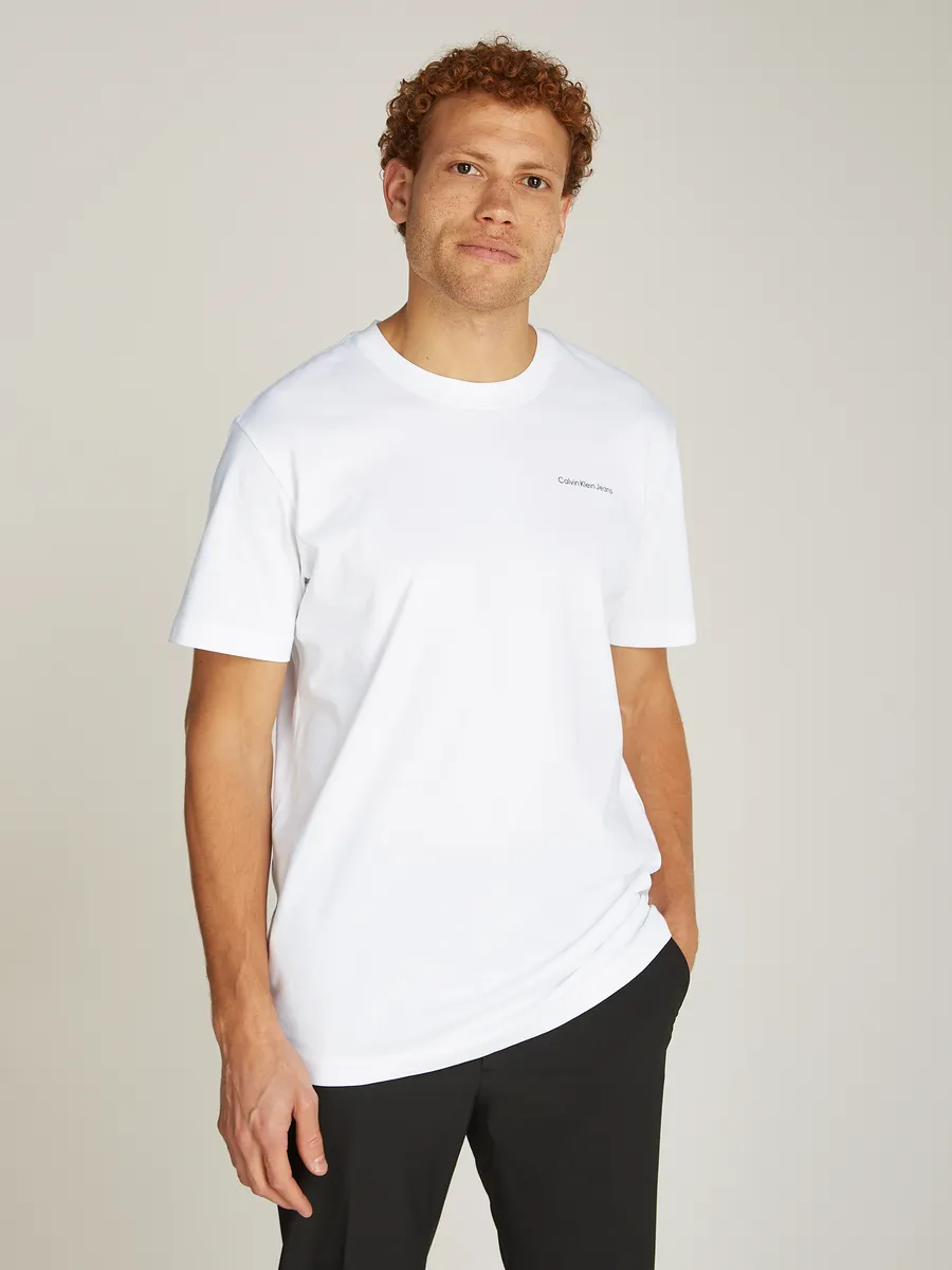 

Футболка Calvin Klein Jeans "CK MULTIBOX TEE" с логотипом сзади, белый