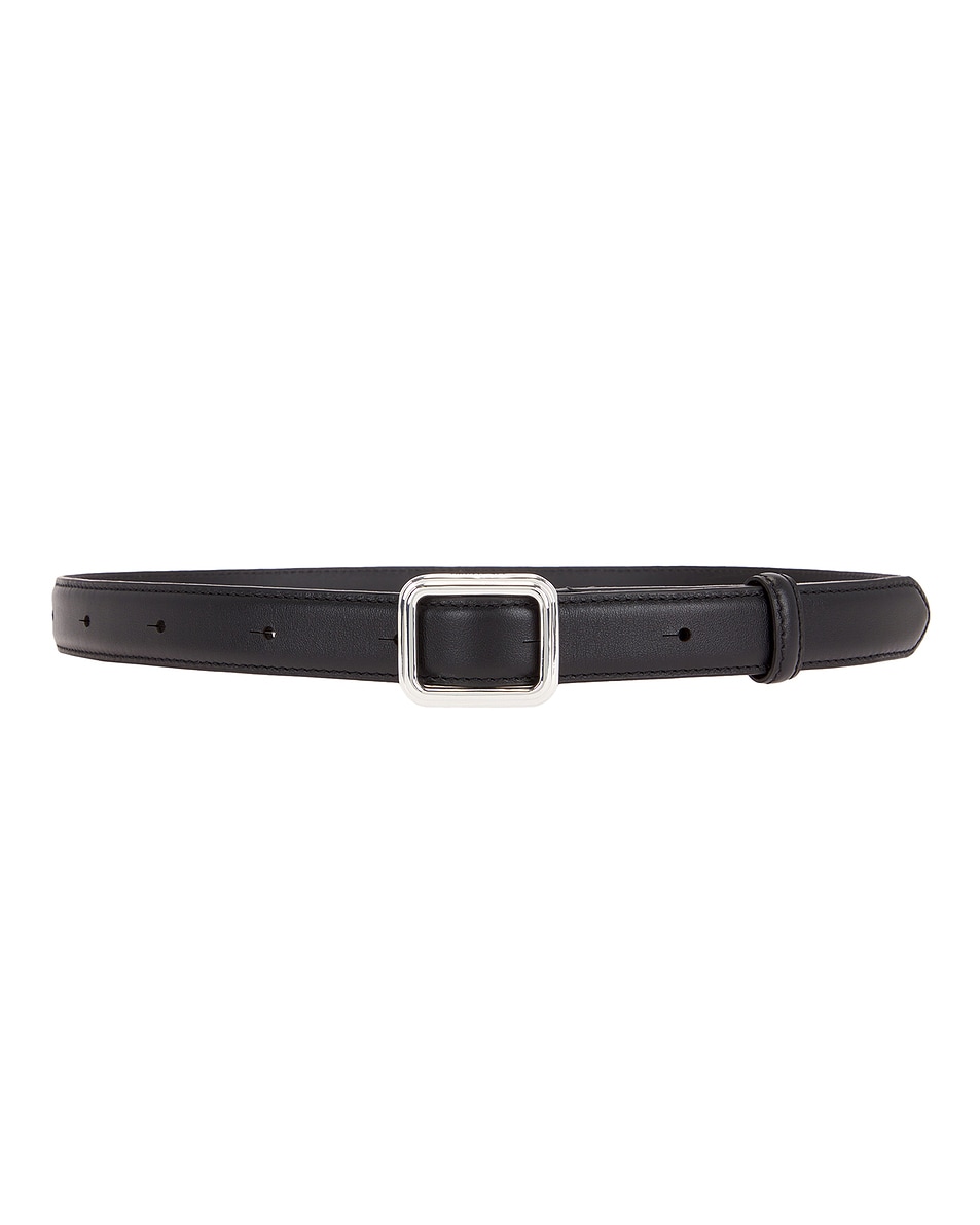 

Широкий пояс Джорджии Lie Studio, цвет Silver Solid Black