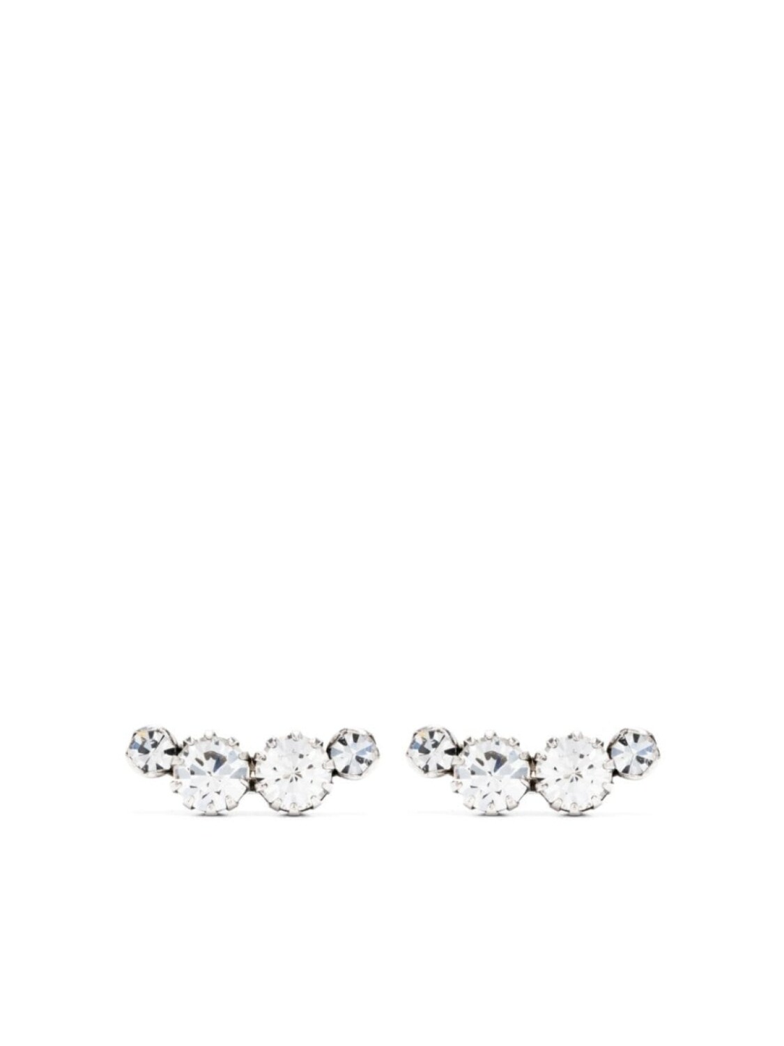 

Серьги с кристаллами ISABEL MARANT, серебряный