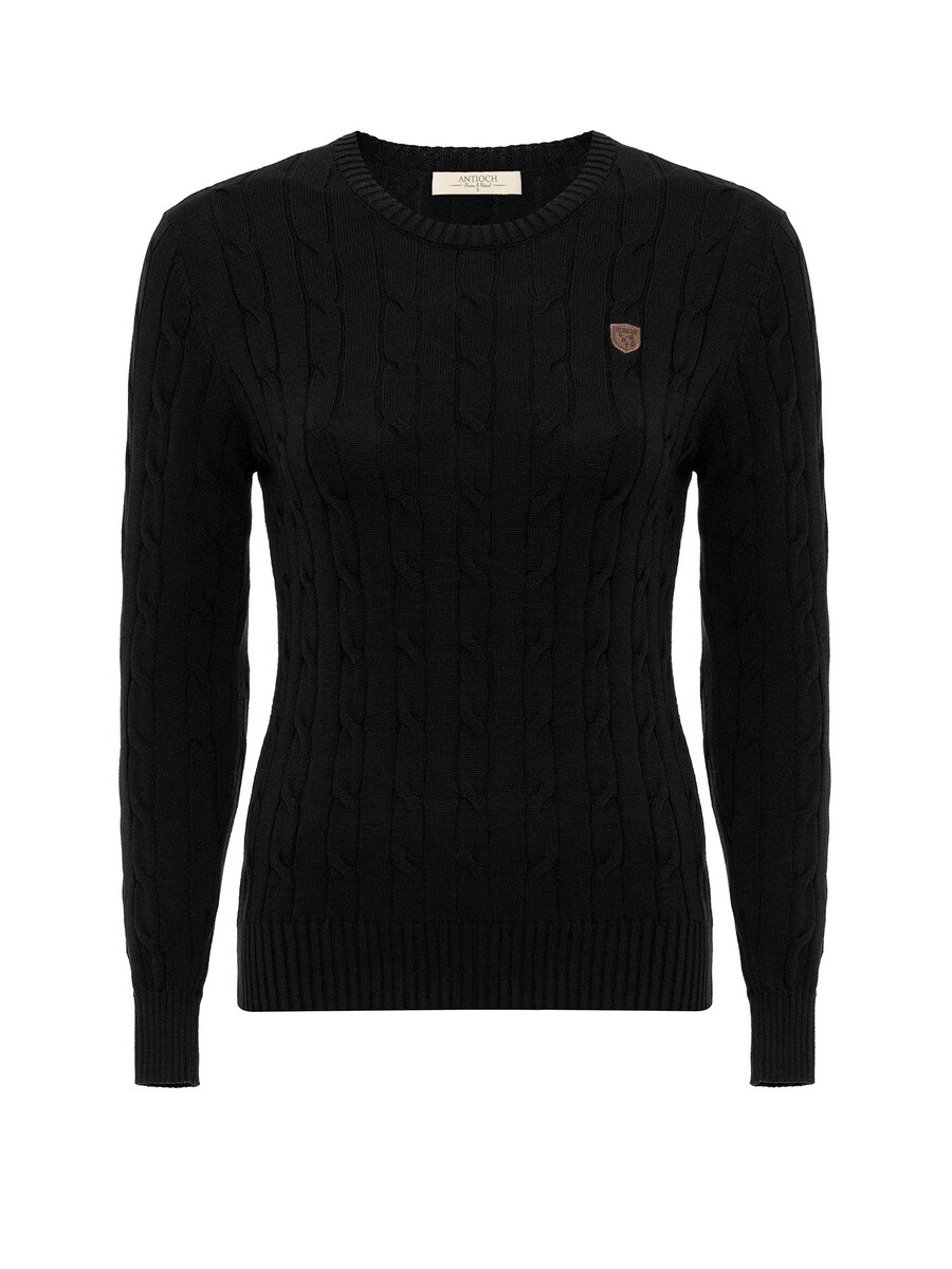 

Тонкий вязаный свитер Antioch Sweater, черный