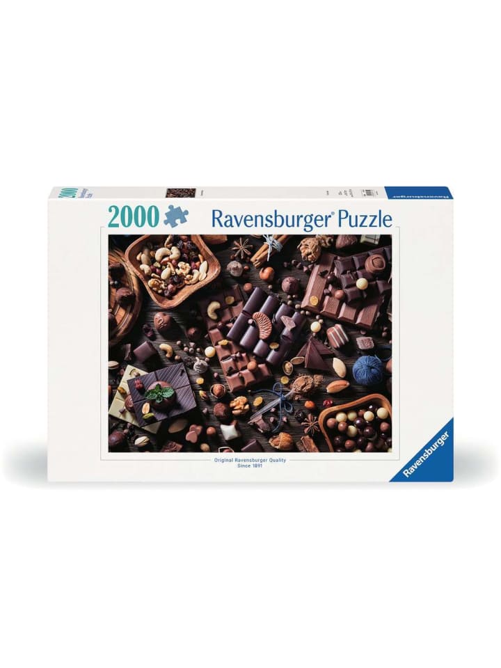 

Пазл Ravensburger, 2000 деталей, «Шоколадный рай» в красочном исполнении