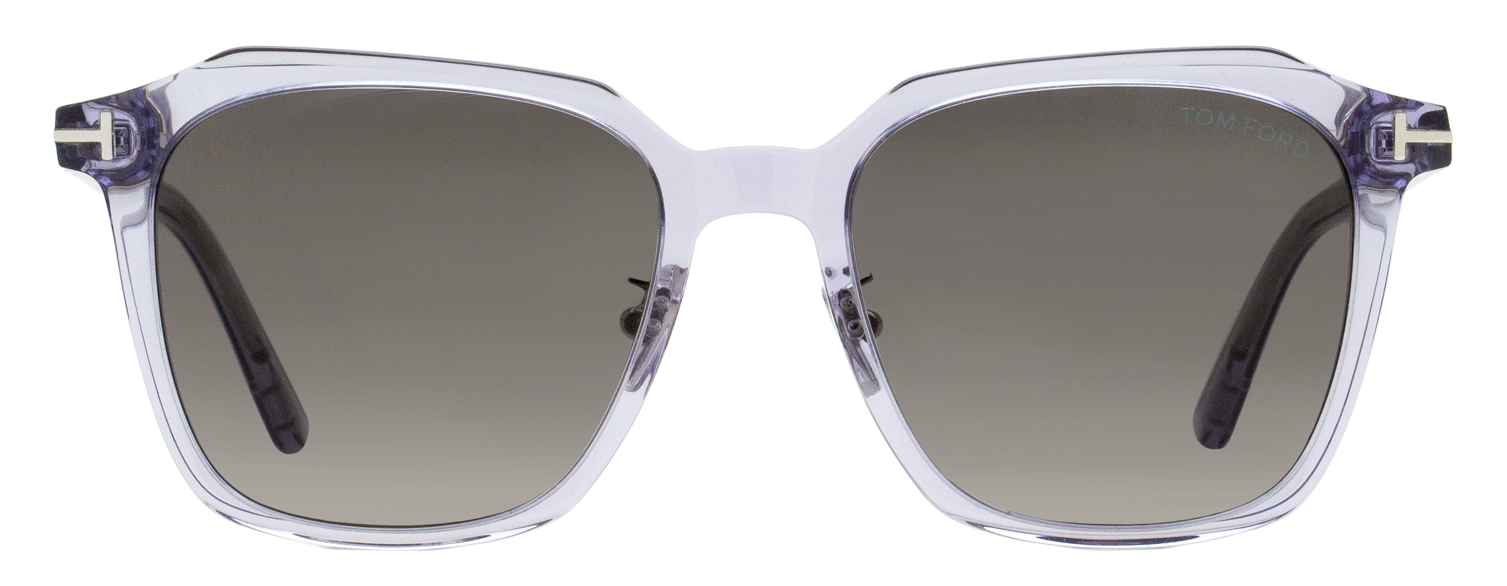 Солнцезащитные очки Tom Ford Unisex Alt Fit TF971-K 20B Прозрачно-серые 54 мм — фото 2