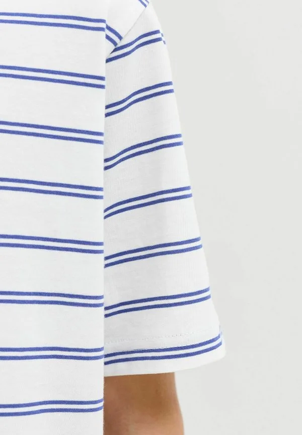 Футболка, футболка для подростков, футболка с принтом Jack & Jones Junior, Cloud Dancer — фото 4