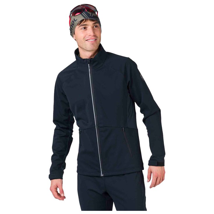 

Куртки беговые софтшелл jkt black - l Rossignol