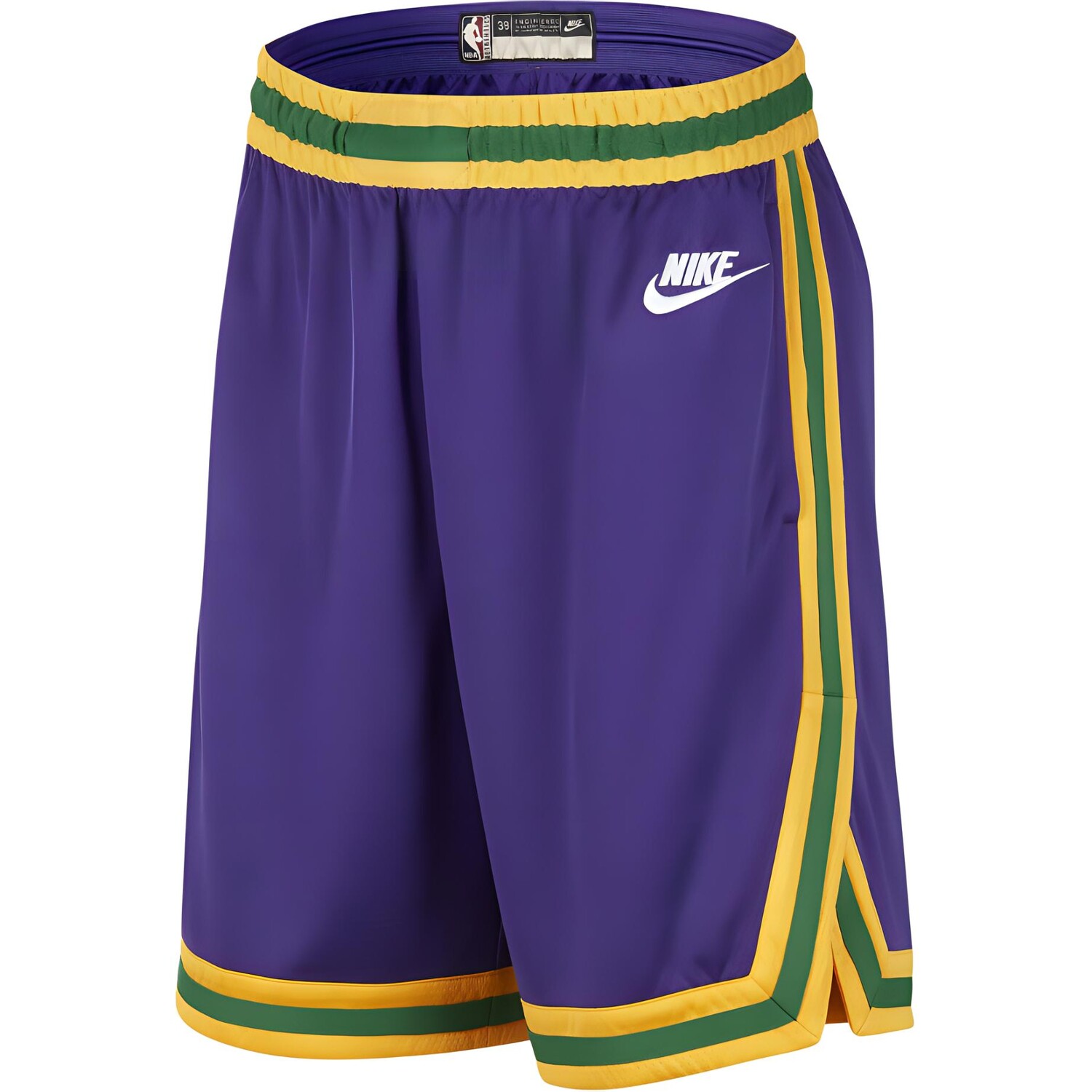 

Шорты баскетбольные Nba X мужские, цвет фиолетовый/белый Nike, фиолетовый/белый