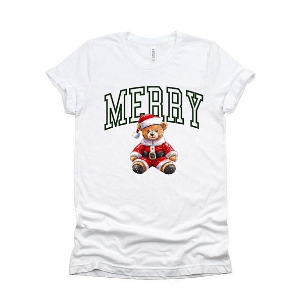 

Футболка с принтом Merry Bear Simply Sage Market, White, Белый, Футболка с принтом Merry Bear Simply Sage Market, White