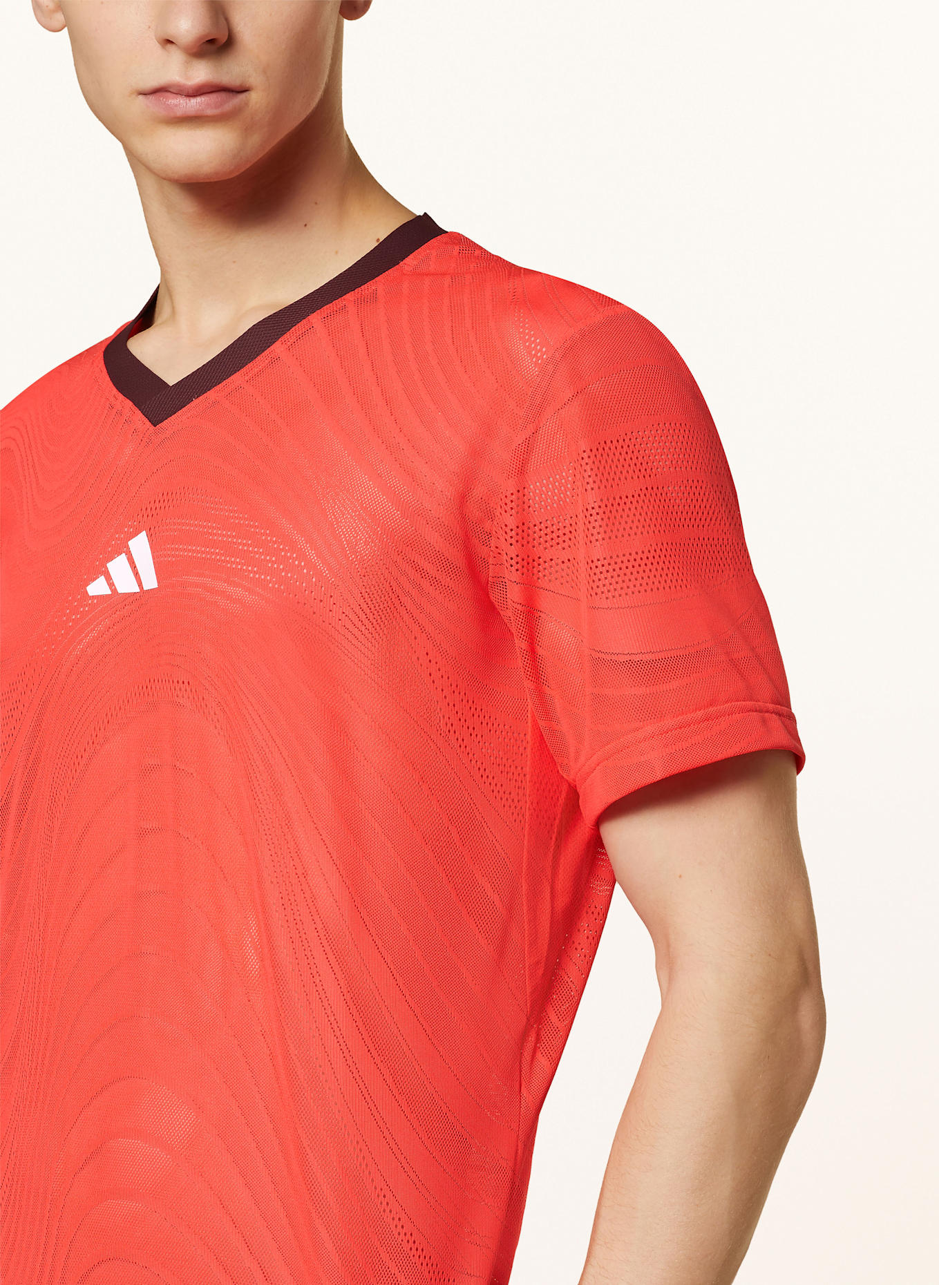 Футболка фрилиф Adidas, красный — фото 4