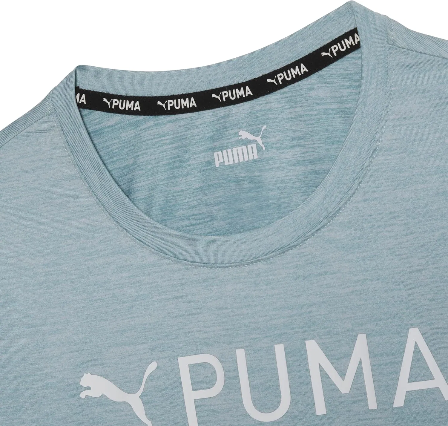 Футболка для девочек PUMA Active Essentials Short Sleeve Performance, Turquoise Aqua — фото 3