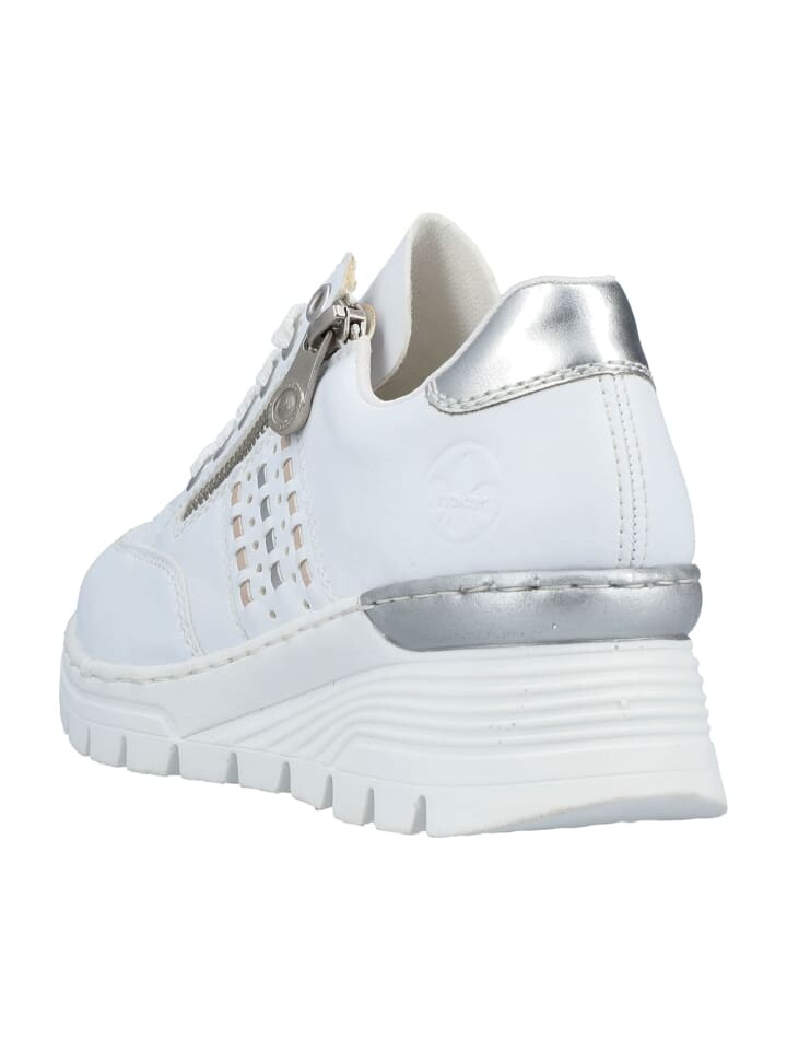 Низкие кроссовки rieker Wedges, белый — фото 3