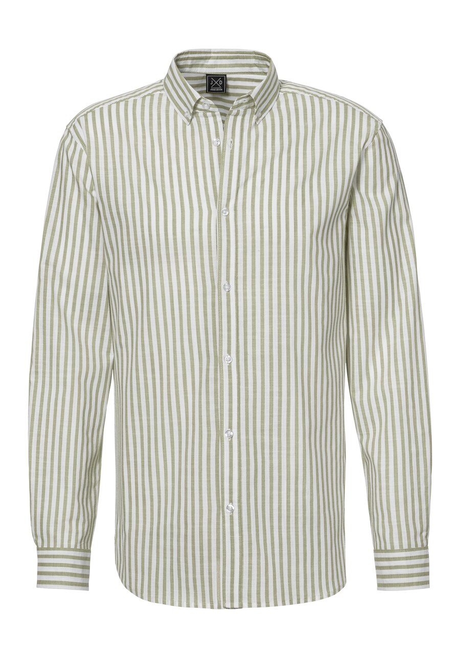 

Повседневная рубашка JOHN DEVIN Regular fit Button Up Shirt, зеленый