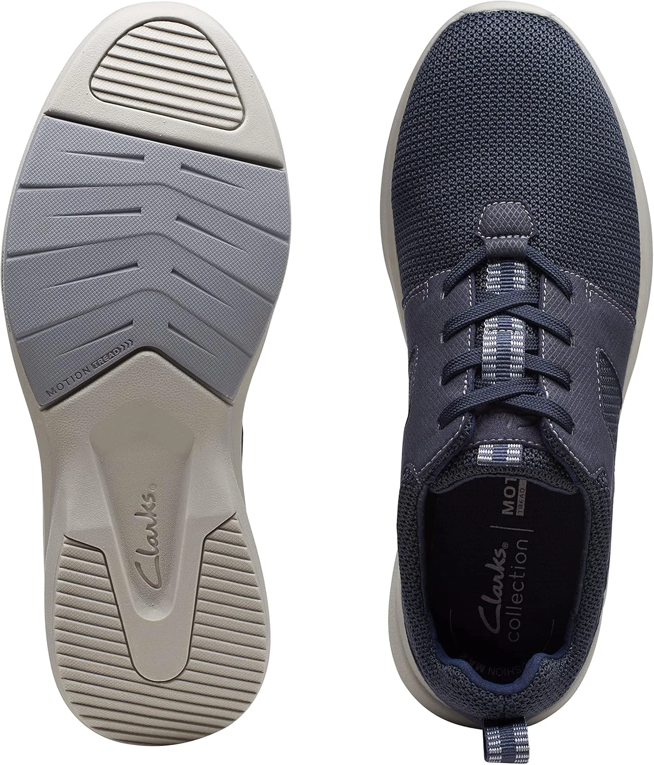Мужские туфли Clarks Lehman Tie Oxford, темно-синий — фото 3