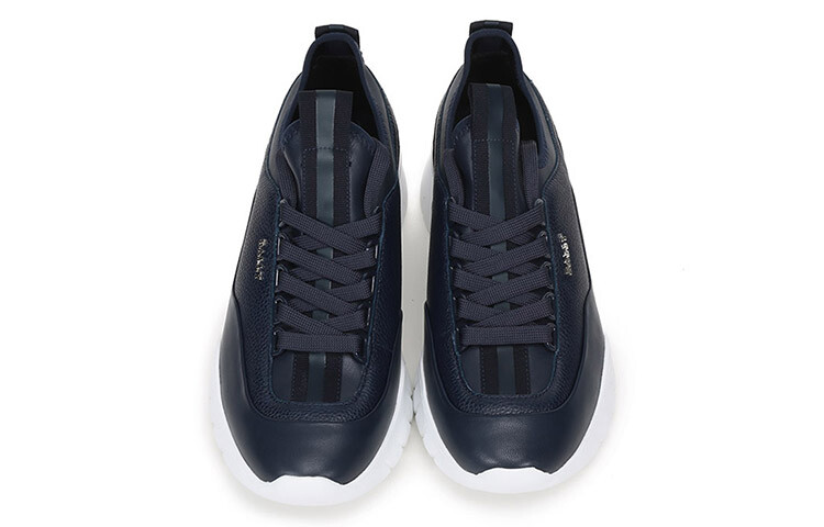 Обувь для жизни Мужская низкая, чернильно-синяя Bally — фото 4