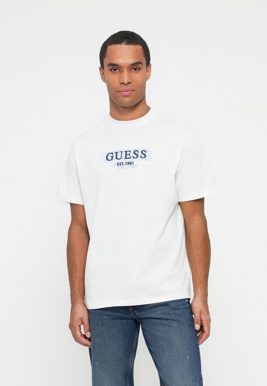 

Футболка Guess SMALL LOGO TEE, Pure White/White