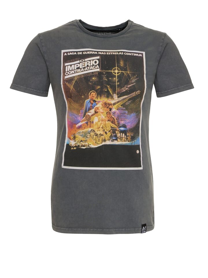 

Футболка Re:Covered T-Shirt Star Wars International Poster, темно-серый