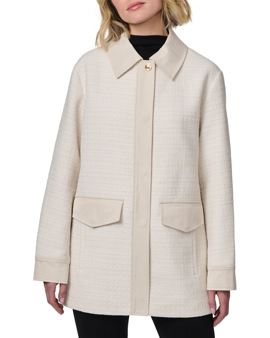 

Изысканный твидовый жакет Bernardo Lady, белый