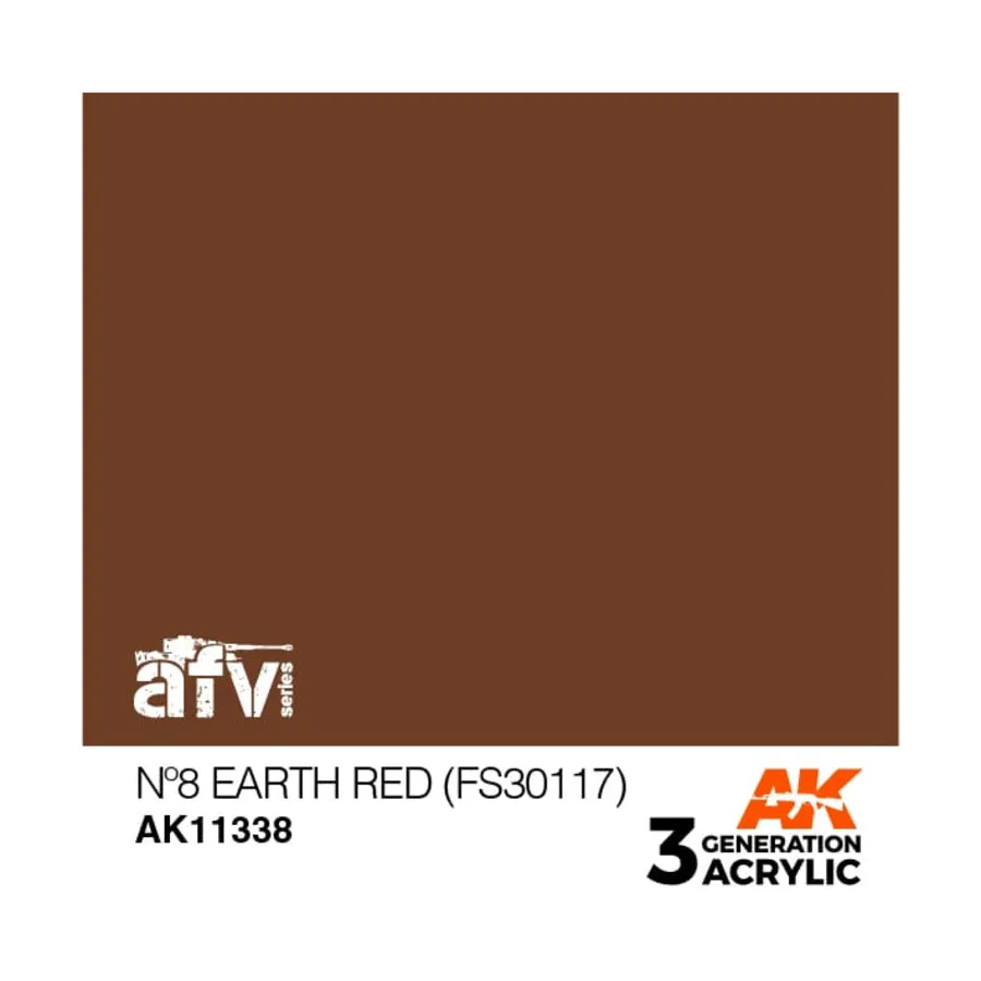 

N8 Земля красный (FS30117), 3rd Gen Acrylic - AFV