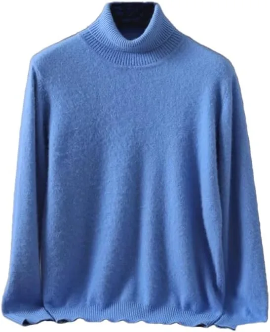 

Мужской свитер из кашемира с высоким воротником