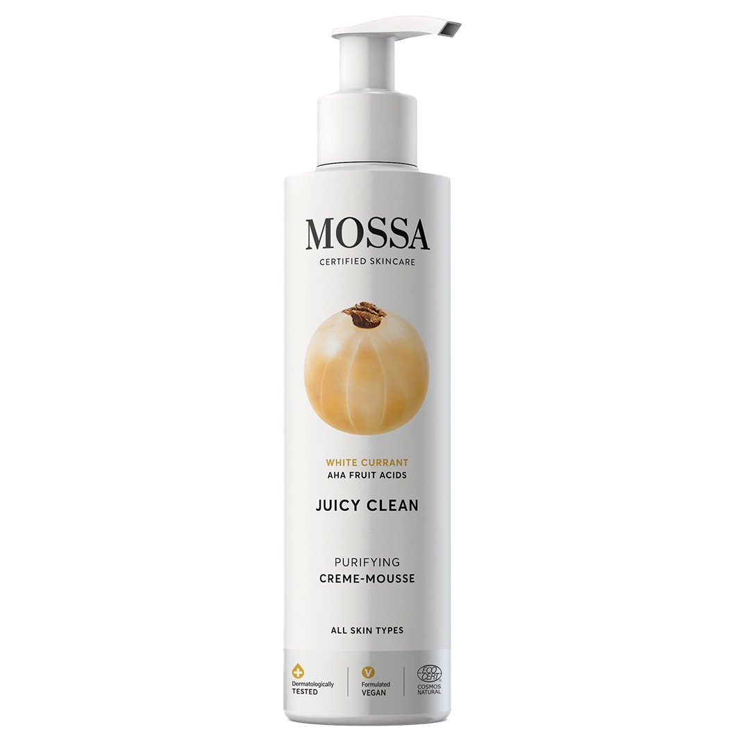 

Очищающий крем для лица juicy clean reinigende creme-mousse Mossa, объем 190 мл