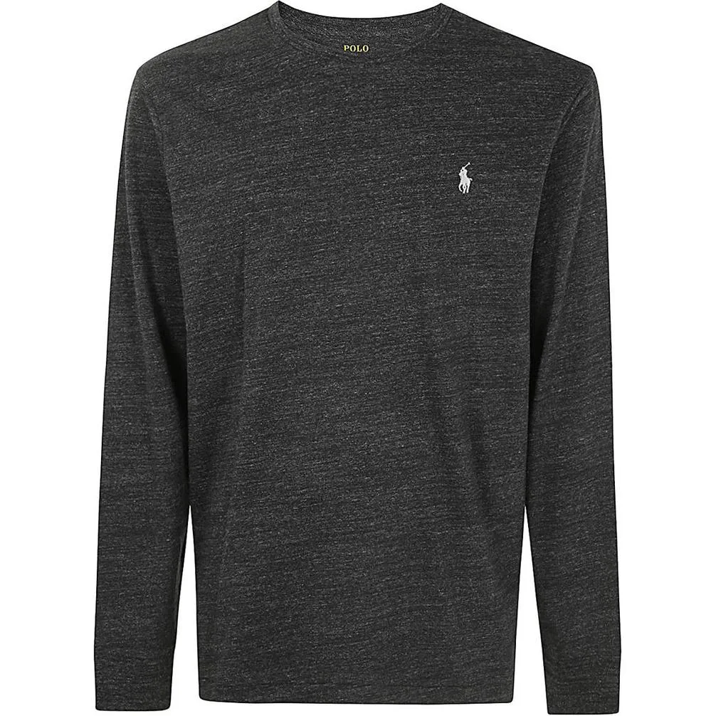 Футболка с длинным рукавом Logo Polo Ralph Lauren, черный
