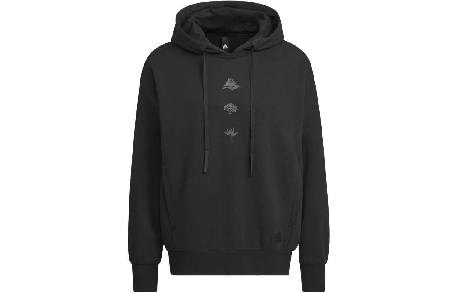 

Толстовка мужская черная Adidas, черный