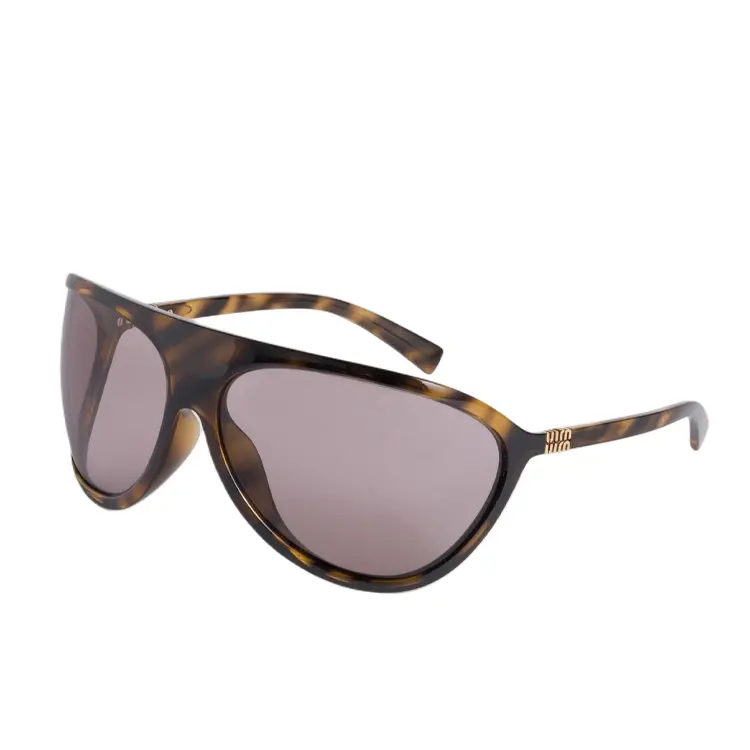 

MIU MIU Солнечные очки для подиума Runway, Tortoiseshell