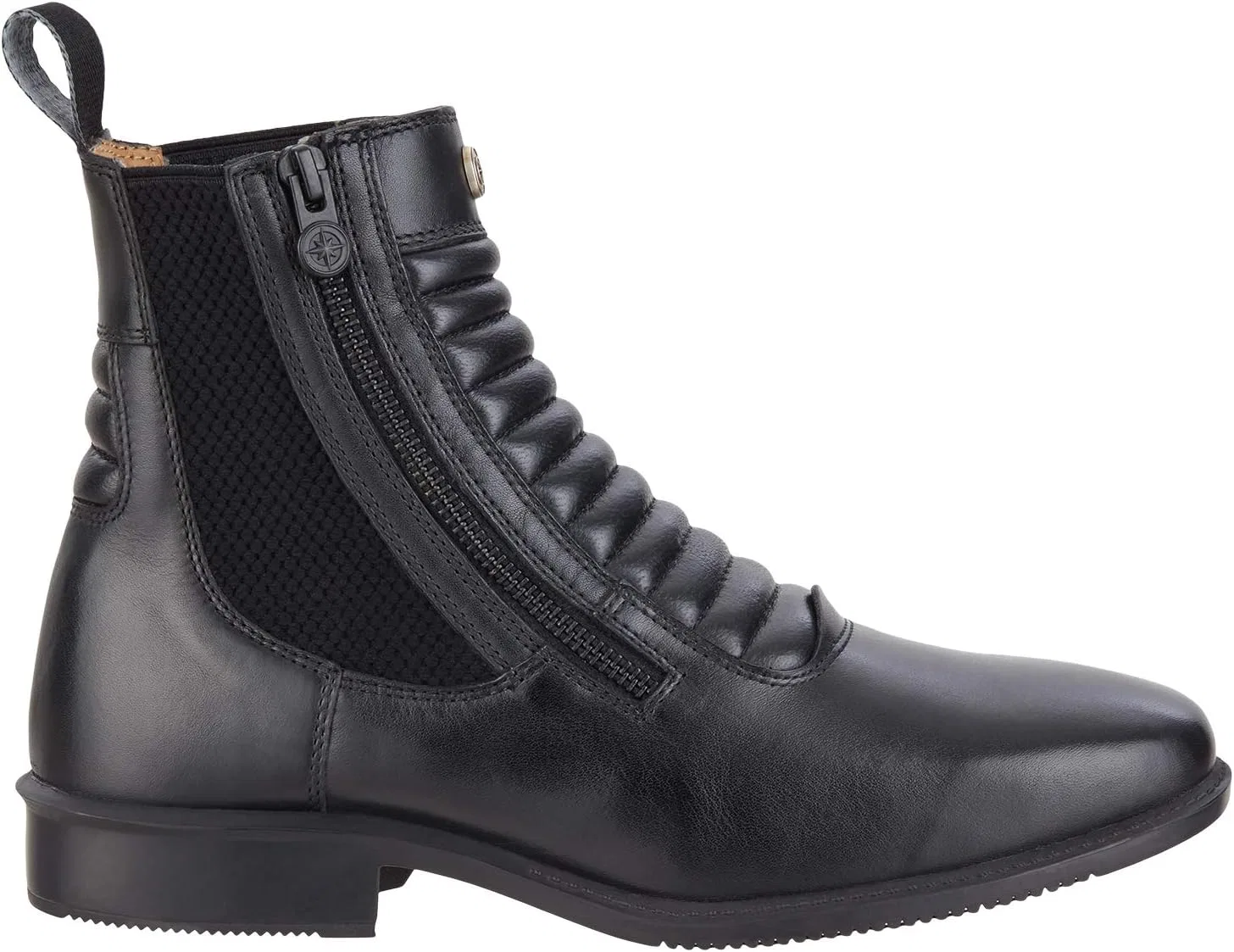 SUEDWIND FOOTWEAR Сапоги для верховой езды "Legacy SZ Milano" из мягкой коровьей кожи, итальянского производства, ботинки-слипы для верховой езды с резиновой подошвой ULTIMA-RS, комфортной стелькой, боковой молнией, черные, коричневые — фото 2