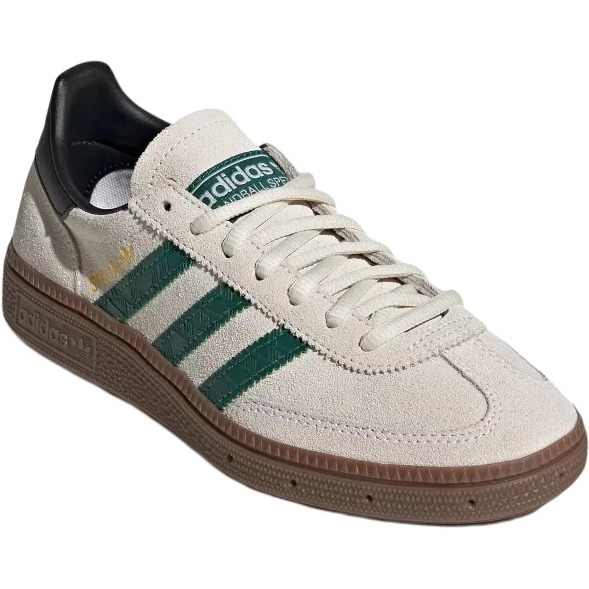 Кроссовки для скейтбординга HANDBALL SPEZIAL Leather Adidas Originals бежевые — фото 3