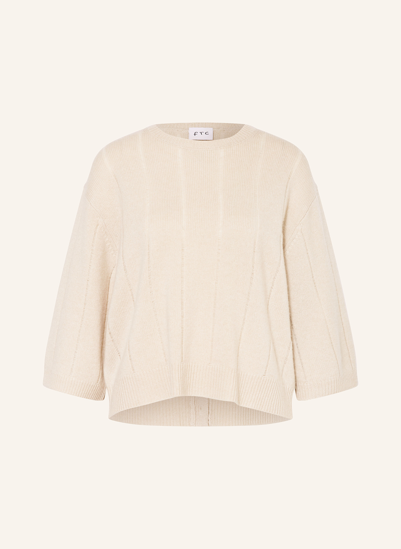 

Кашемировый свитер Ftc Cashmere, бежевый